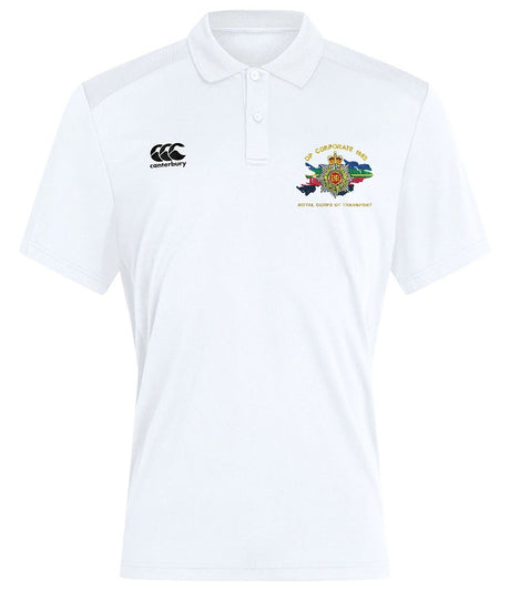 Op Corporate Royal Corps of Transport Canterbury polo in White