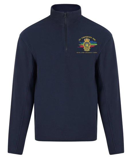 Op Corporate Royal Army Ordnance Corps Quarter Zip Fleece