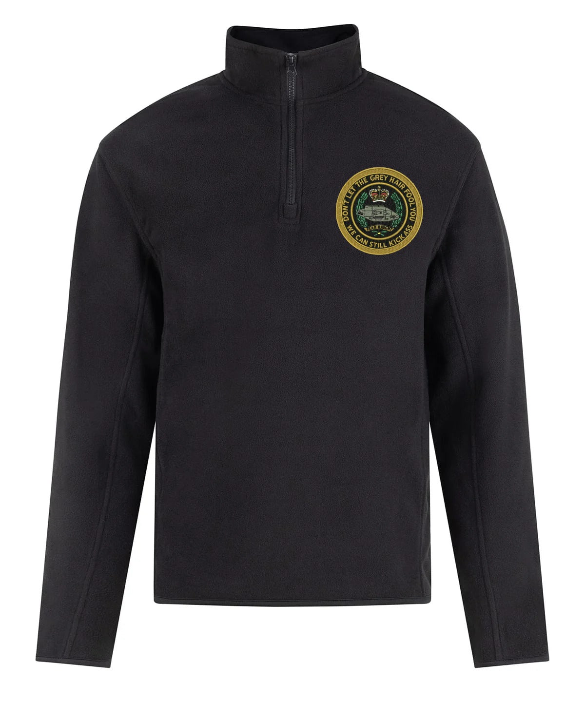 Royal Tank Regiment Veteran Zipped Fleece