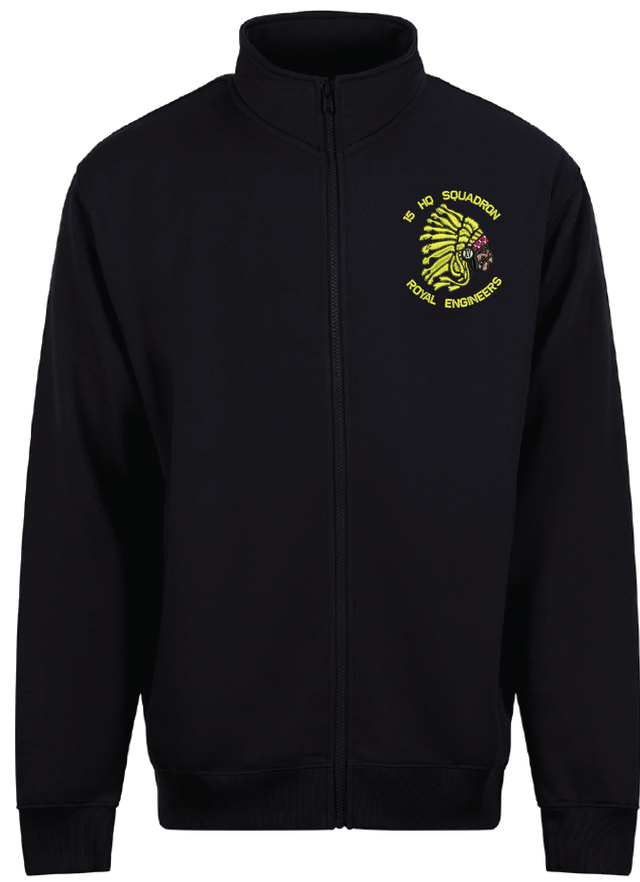 15 HQ Sqn Panelled Rugby Shirt badge mockup