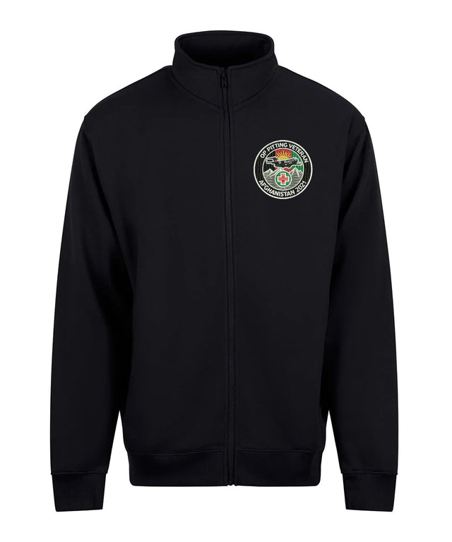 Op Pitting Veteran Quarter Zip Fleece