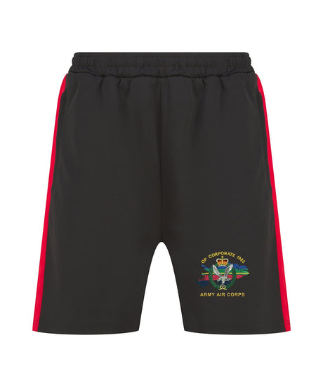 Op Corporate Army Air Corps Shorts black and red