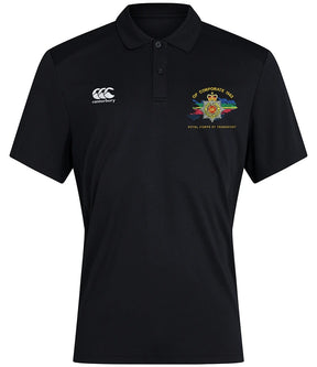 Op Corporate Royal Corps of Transport Canterbury polo in Black