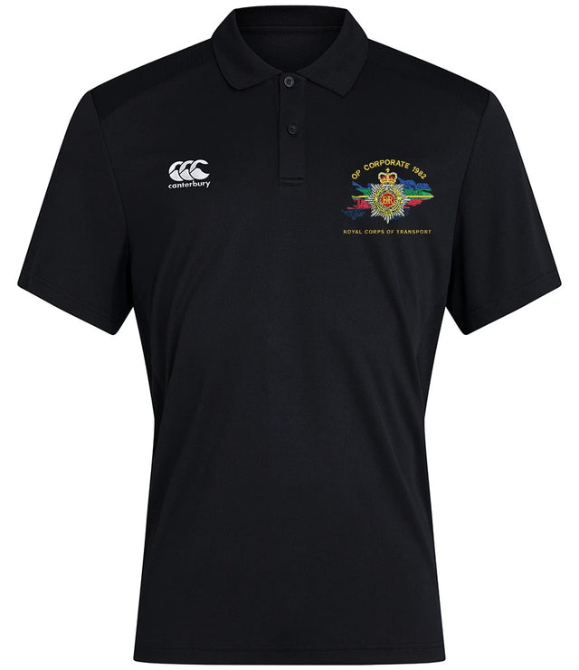 Op Corporate Royal Corps of Transport Canterbury polo in Black