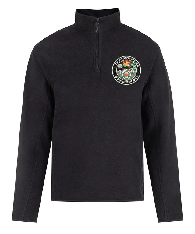 Op Pitting Veteran Zipped Fleece