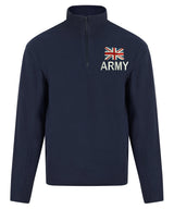 Army NEW Logo Quarter Zip Fleece