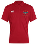 Op Corporate Parachute Regiment Canterbury polo in Flag Red