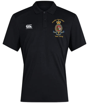 Royal Hospital Chelsea Canterbury Club Dry Polo Black