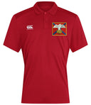 71 Engineer Regiment Canterbury Club Dry Polo Flag Red
