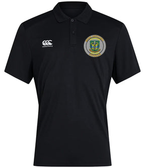 Royal Artillery Veteran Canterbury Club Dry Polo Black