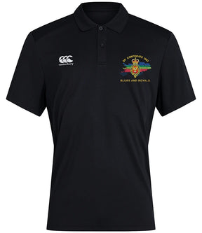 Op Corporate Blues and Royals Canterbury polo in Black