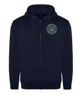 Armed Forces Veteran Proud to Serve Zipped Hoodie