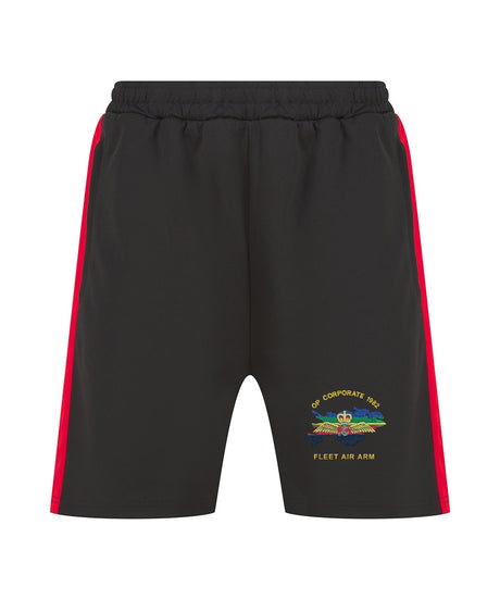 Op Corporate Fleet Air Arm Shorts black and red