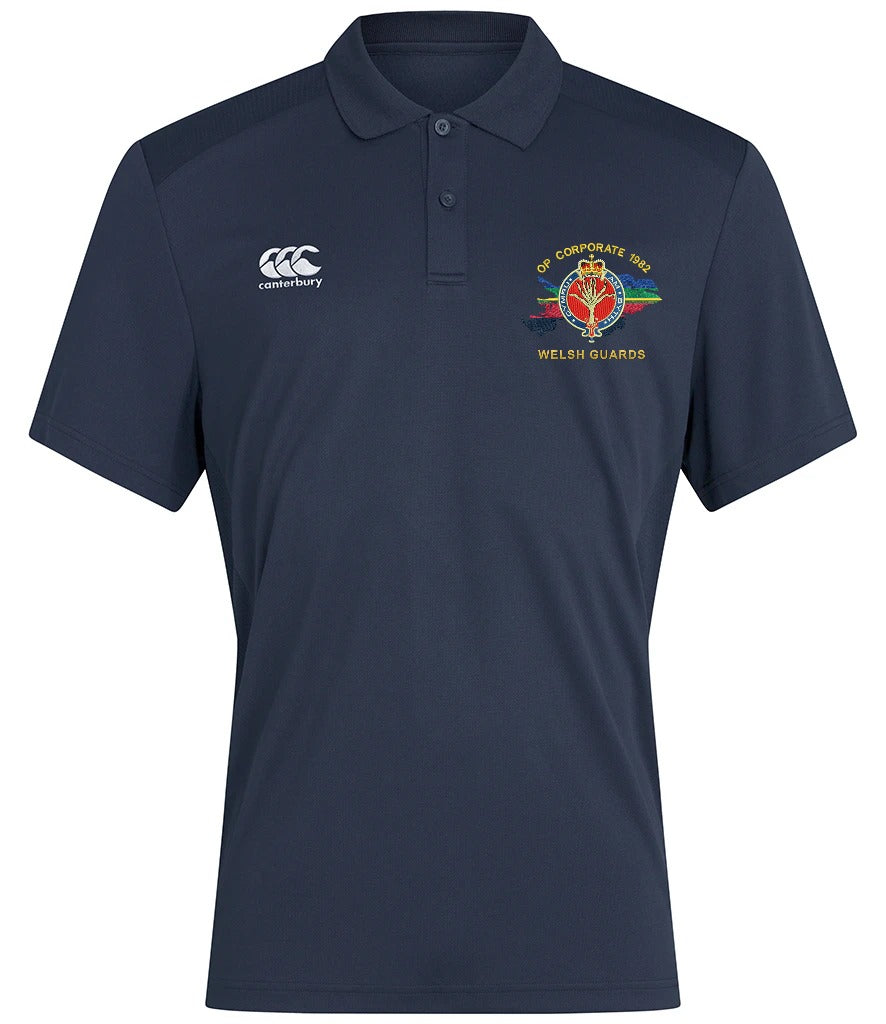 Op Corporate Welsh Guards Canterbury polo in Navy
