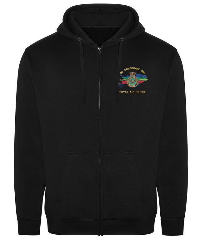 Op Corporate Royal Air Force Zipped Hoodie