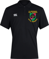 33 Indep Field Sqn Canterbury polo in Black