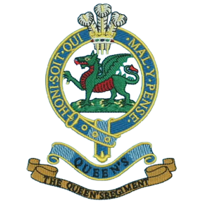 The Queen's Regiment Patch