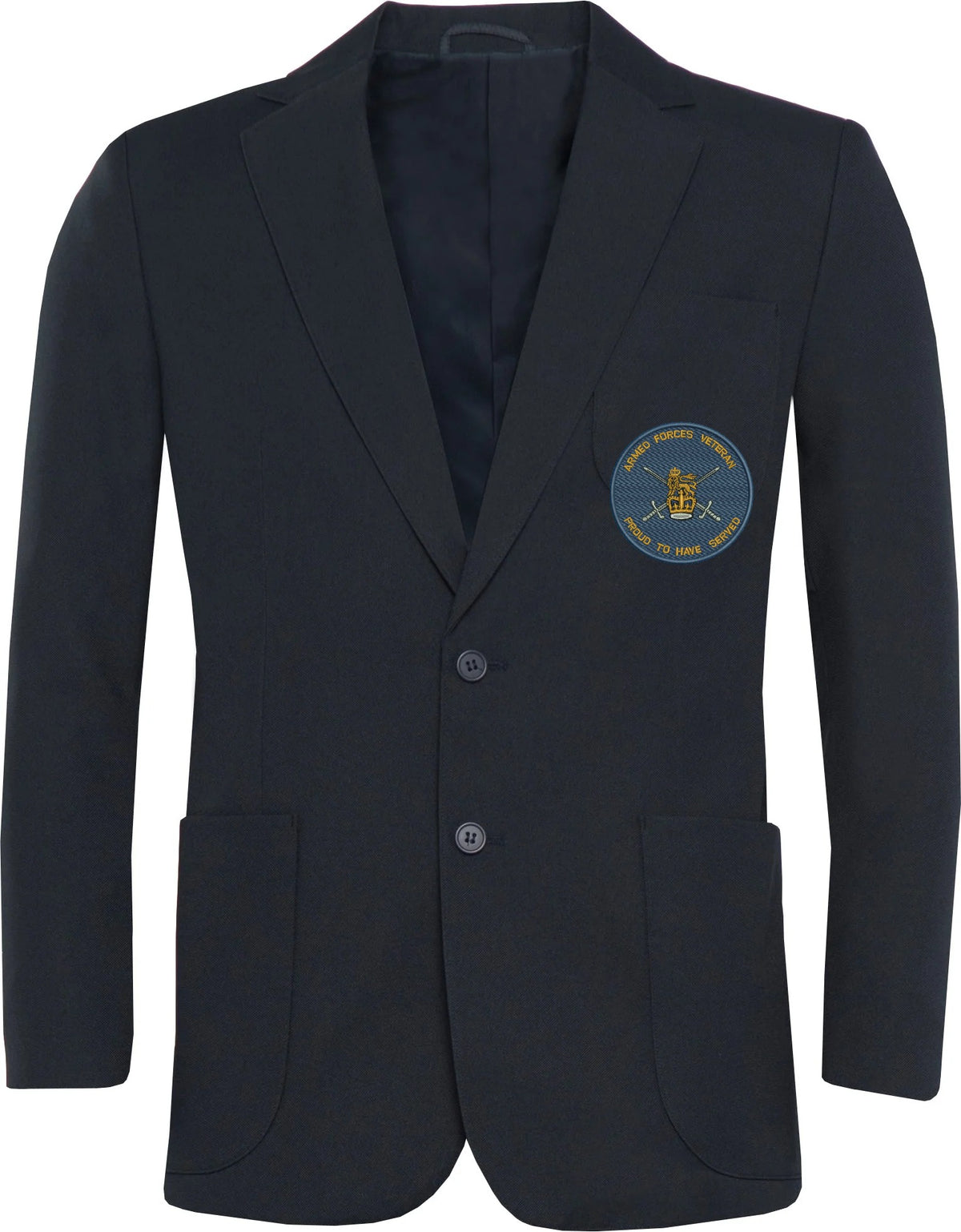 Armed Forces Veteran Proud to Serve Blazer