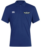SAS Parachute Wings Canterbury Club Dry Polo Royal Blue