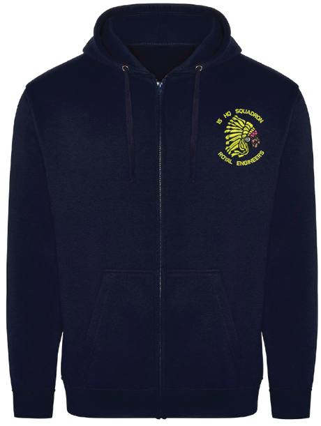 15 HQ Sqn Zipped Hoodie