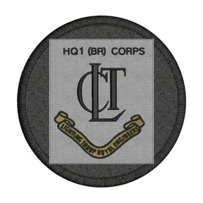 HQ 1 (BR) Corps Patch