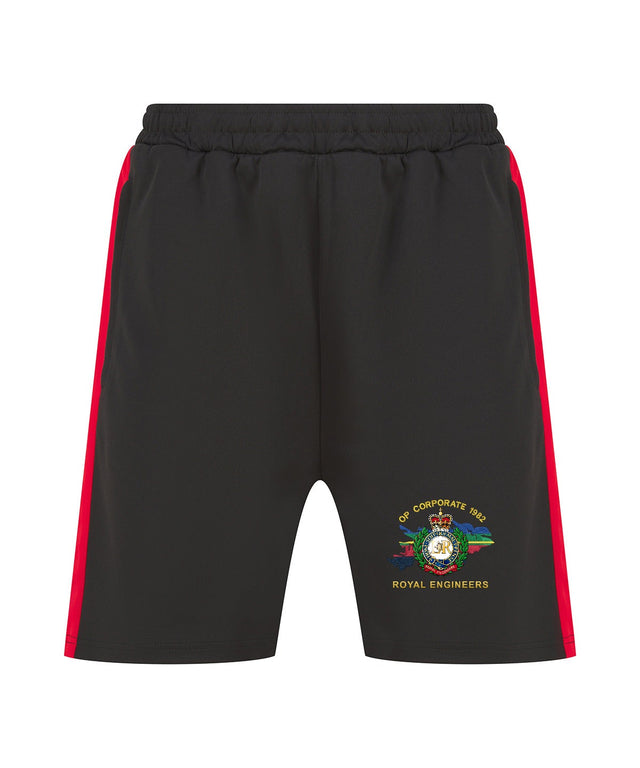 Op Corporate Royal Engineers Shorts black and red