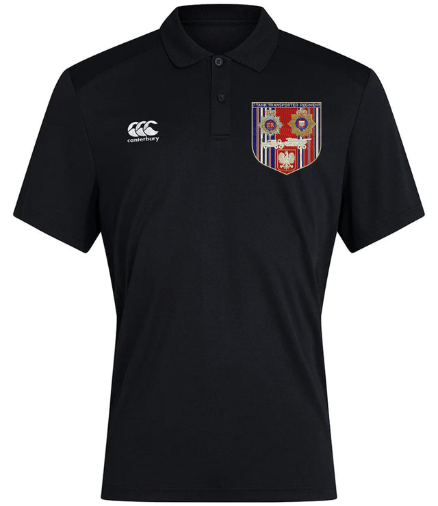 7 Tank Transporter Regiment Canterbury Club Dry Polo Black