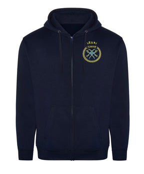 HMS Onslaught Veteran Zipped Hoodie
