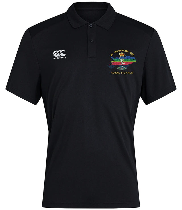 Op Corporate Royal Signals Canterbury polo in Black