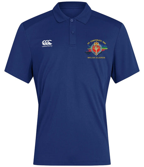 Op Corporate Welsh Guards Canterbury polo in Royal Blue