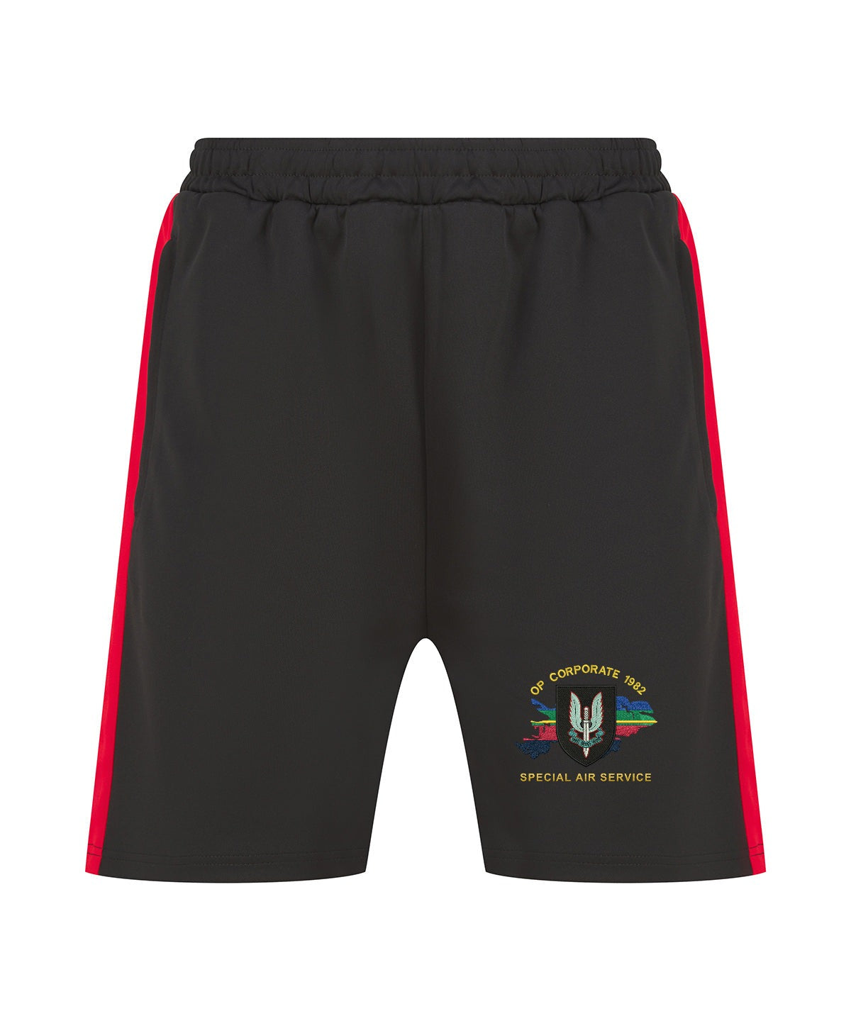 Op Corporate Special Air Service Shorts black and red