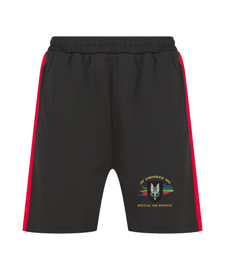 Op Corporate Special Air Service Shorts black and red