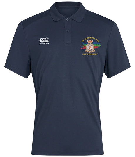 Op Corporate RAF Regiment Canterbury polo in Navy