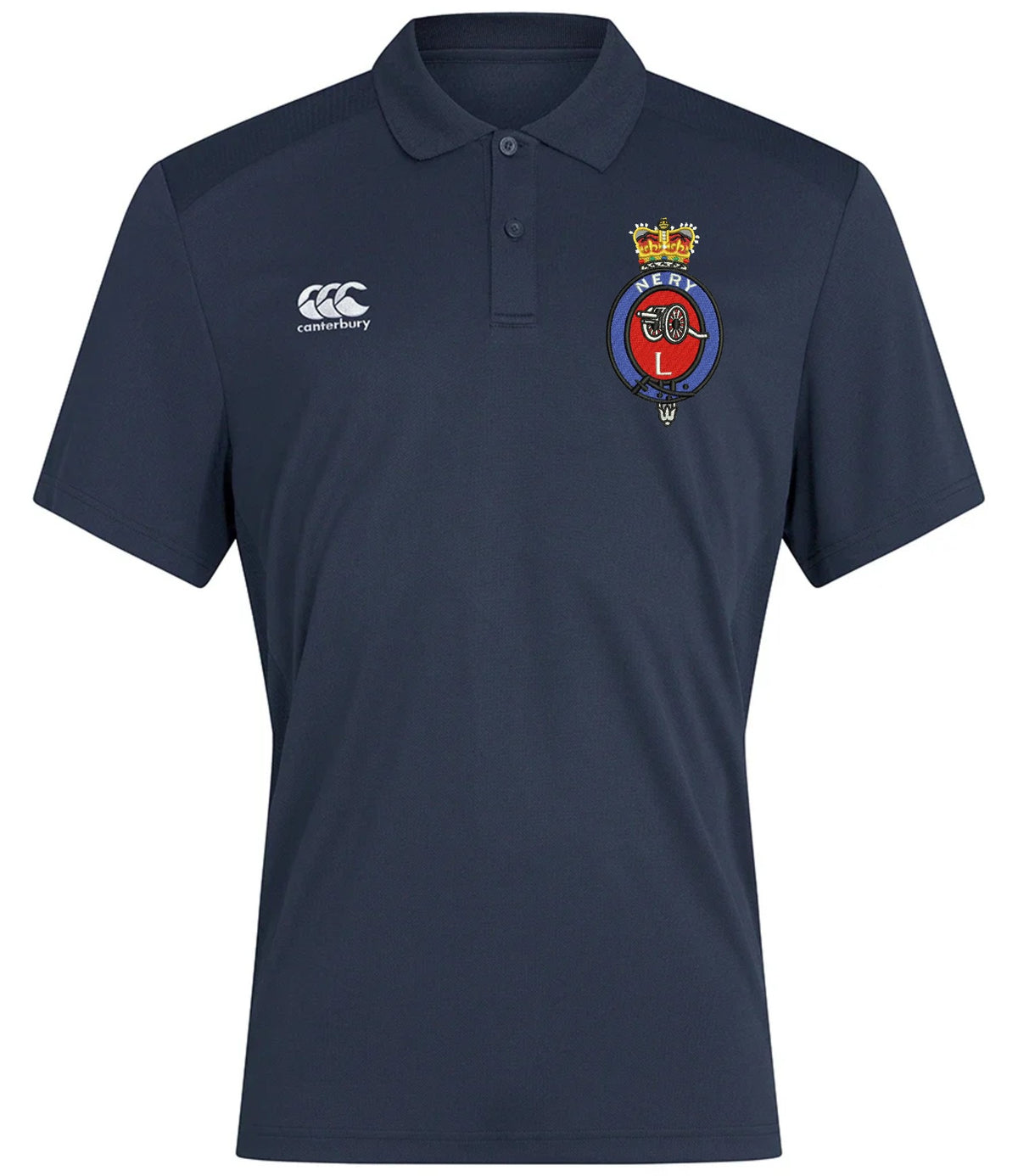 L (Nery) Battery RHA Canterbury Club Dry Polo Navy