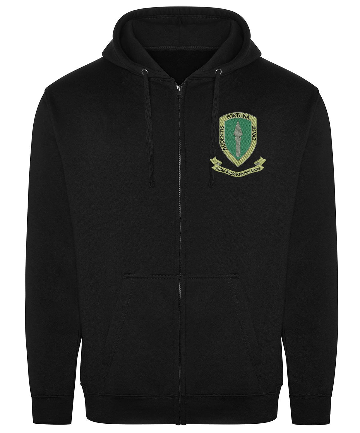 Allied Rapid Reaction Corps Zipped Hoodie
