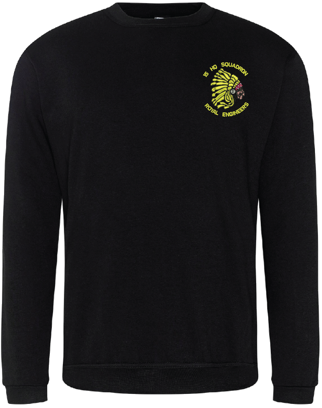 15 HQ Sqn Sweatshirt badge mockup