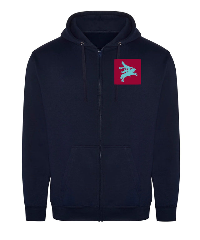 1st Airborne Division Zipped Hoodie