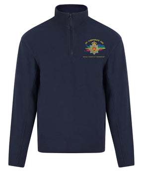 Op Corporate Royal Corps of Transport Quarter Zip Fleece