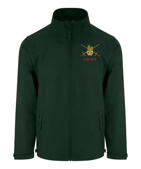 British Army crossed swords Soft Shell Jacket
