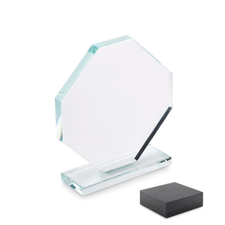 Engraved Large Crystal Award