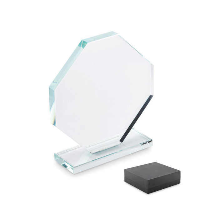 Engraved Large Crystal Award