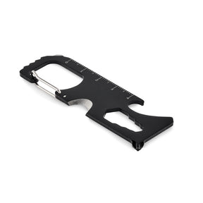 Engraved Multi Tool Pocket Card, Black