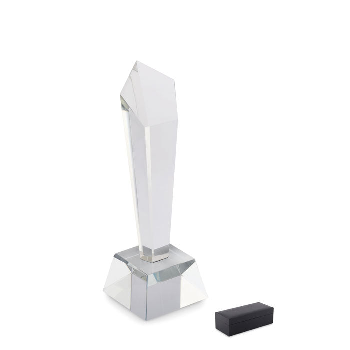 Engraved Crystal Award in Gift Box