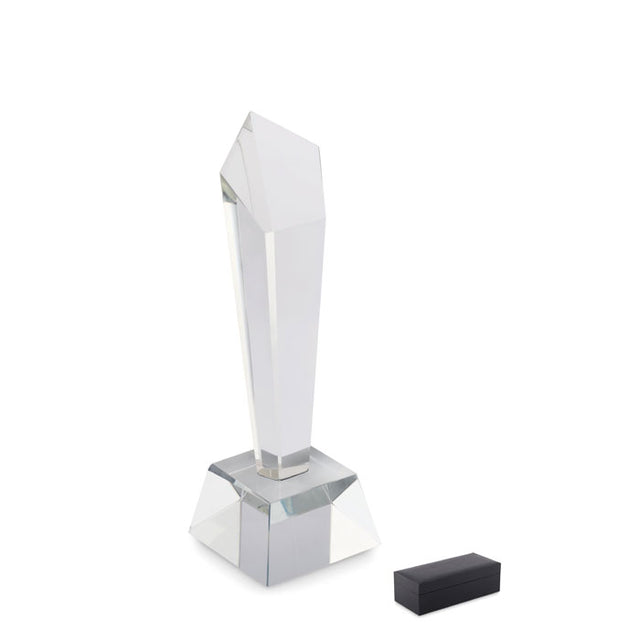 Engraved Crystal Award in Gift Box