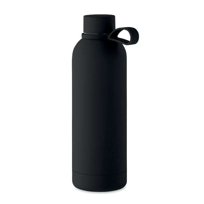 Engraved Double Wall Bottle 500ml, Black