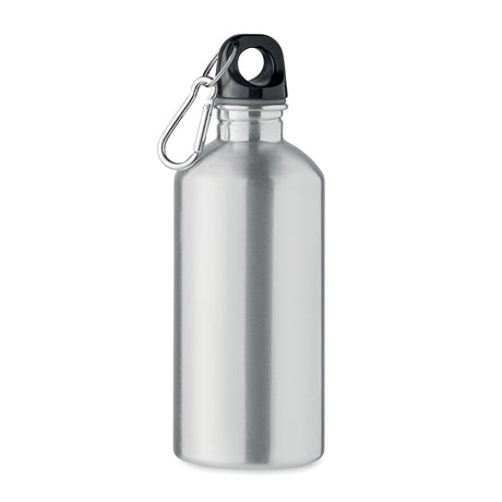 Engraved Single Wall Bottle 500ml, Matt Silver