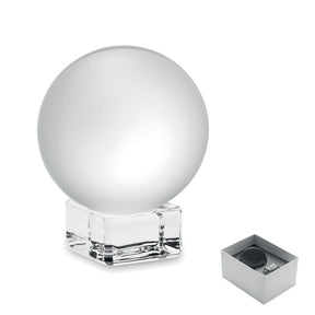 Engraved Glass Round Award