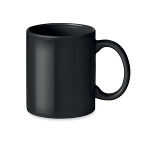 Engraved Ceramic Mug 300ml, Black