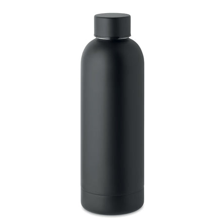 Engraved Double Wall Sports Bottle 500ml, Black