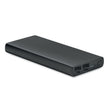 Engraved 10000mAh Fast Charge Power Bank, Black